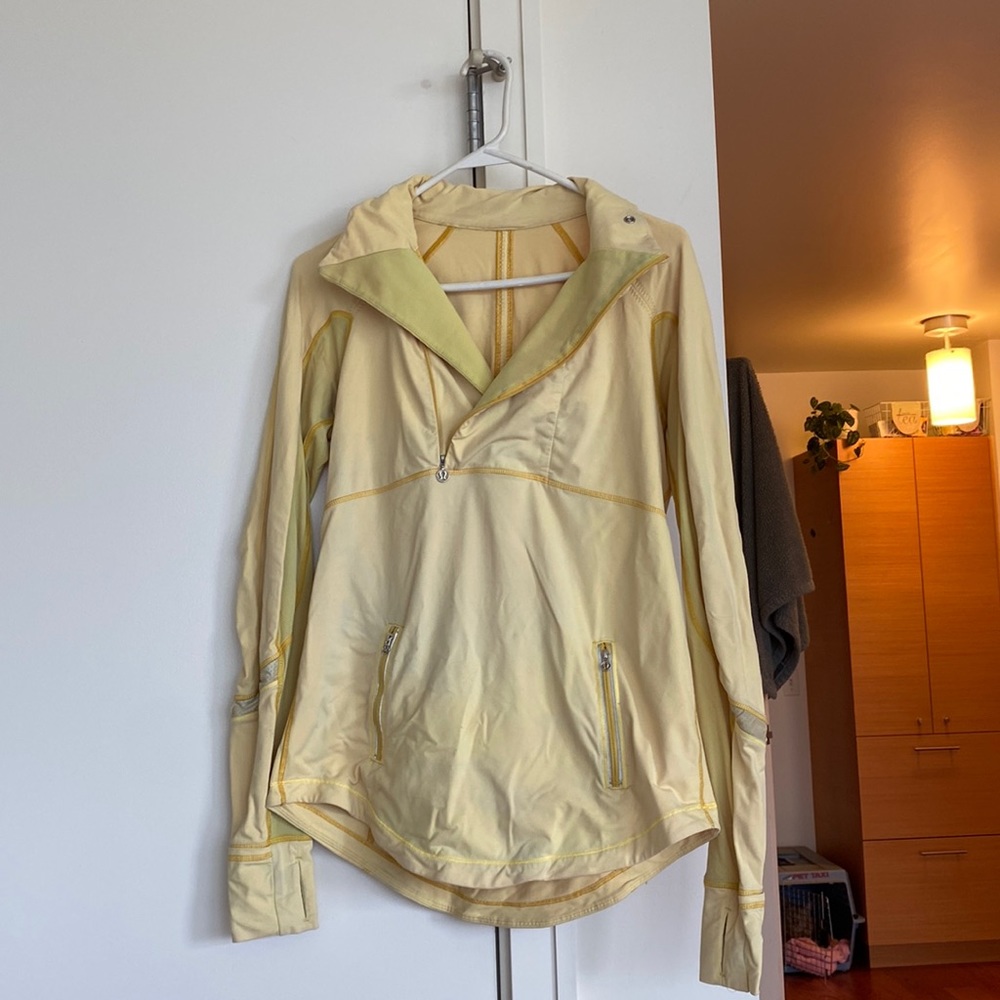 Lululemon Half Zip with Reflective Accents